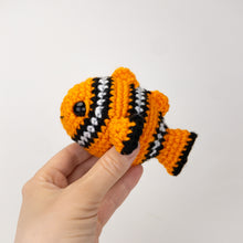 Load image into Gallery viewer, Plush Coral the Clownfish Pattern - Low Sew