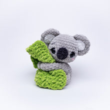 Load image into Gallery viewer, 4 Pattern Pack: Australian animals - Kangaroo, Koala, Baby Platypus, and No-Sew Platypus