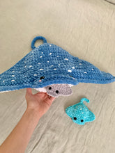 Load image into Gallery viewer, 2-Pattern Pack: Mega and Mini Ray Pattern Set - No Sew