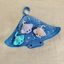 Load image into Gallery viewer, 2-Pattern Pack: Mega and Mini Ray Pattern Set - No Sew