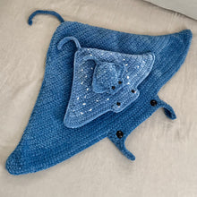 Load image into Gallery viewer, 3-Pattern Pack: Manta, Mega and Mini Ray Pattern Set - No Sew