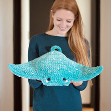 Load image into Gallery viewer, Plush Ruby Ray the Mega Ray - No Sew