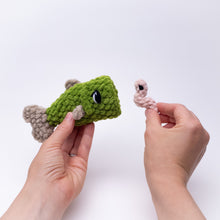 Load image into Gallery viewer, Baby Bass and Worm - NO SEW