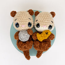 Load image into Gallery viewer, Plush Oliver & Octavia the Otters