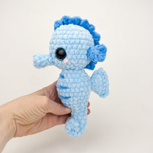 Load image into Gallery viewer, Sapphire the Plush Seahorse

