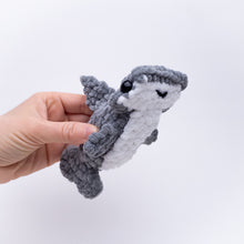 Load image into Gallery viewer, 3 Mini Shark Patterns - Hammerhead, Whale Shark, and Shark