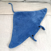 Load image into Gallery viewer, Plush Maverick the Manta Ray - NO SEW