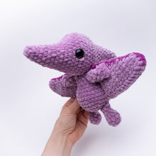 Load image into Gallery viewer, Plush Petra the Pterodactyl Dinosaur