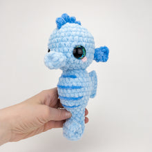 Load image into Gallery viewer, Sapphire the Plush Seahorse