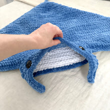 Load image into Gallery viewer, Plush Maverick the Manta Ray - NO SEW