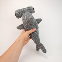 Load image into Gallery viewer, Plush Hector the Hammerhead Shark