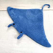 Load image into Gallery viewer, Plush Maverick the Manta Ray - NO SEW