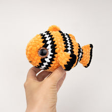 Load image into Gallery viewer, Plush Coral the Clownfish Pattern - Low Sew