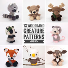 Load image into Gallery viewer, 13 Large Woodland Animals - Pattern Pack