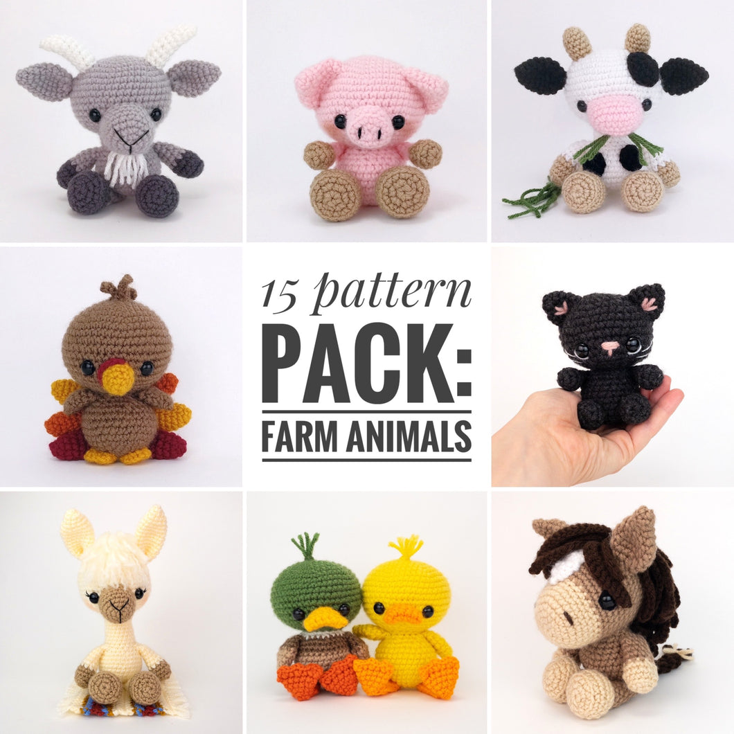 15 Farm Animals - Pattern Pack