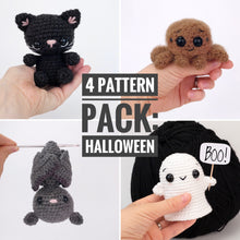 Load image into Gallery viewer, 4 Halloween Patterns - Pattern Pack