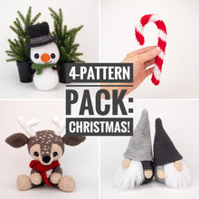 Load image into Gallery viewer, 4 Christmas Patterns - Pattern Pack
