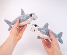 Load image into Gallery viewer, 2 Sharks - Pattern Pack - Shark and Hammerhead Shark
