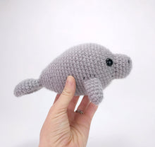 Load image into Gallery viewer, Mama and Baby Manatee