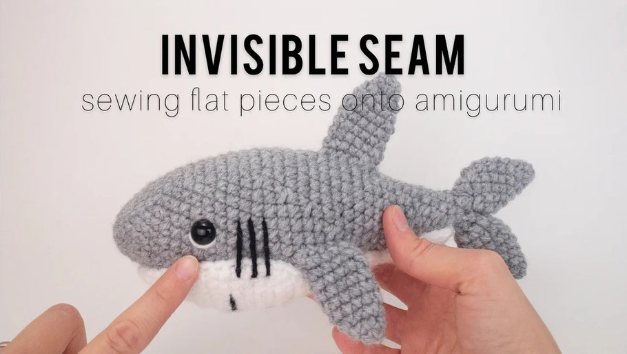 Sew invisible seams for Amigurumi