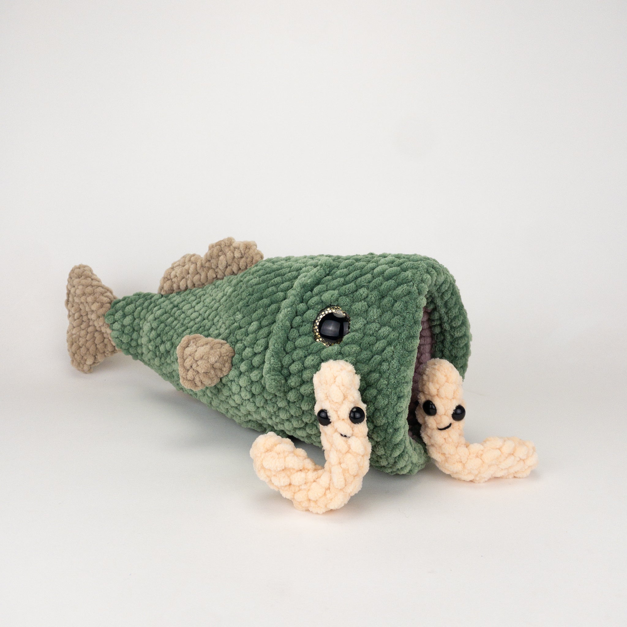 Plush Barry the Bass – Theresas Crochet Shop