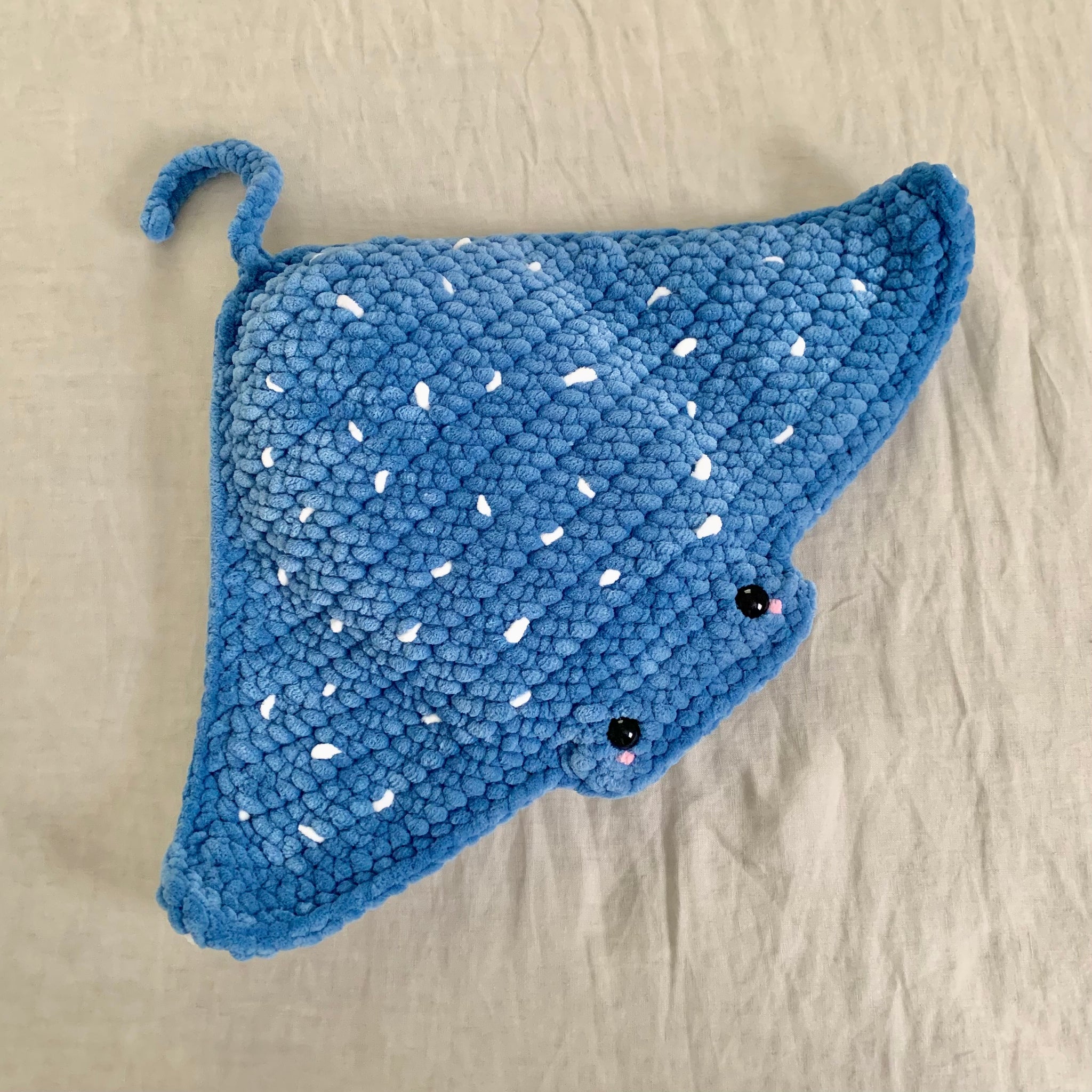 Manta Rai Pattern 3-Pattern Pack: Manta, Mega and Mini Ray Pattern Set - No Sew ...