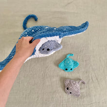 Load image into Gallery viewer, 2-Pattern Pack: Mega and Mini Ray Pattern Set - DIGITAL Patterns
