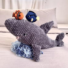 Load image into Gallery viewer, 3-Pattern Pack: Hungry Shark, Clownfish, Blue Tang - Shark with Mouth Pocket to Fit 2 or MORE Fish!
