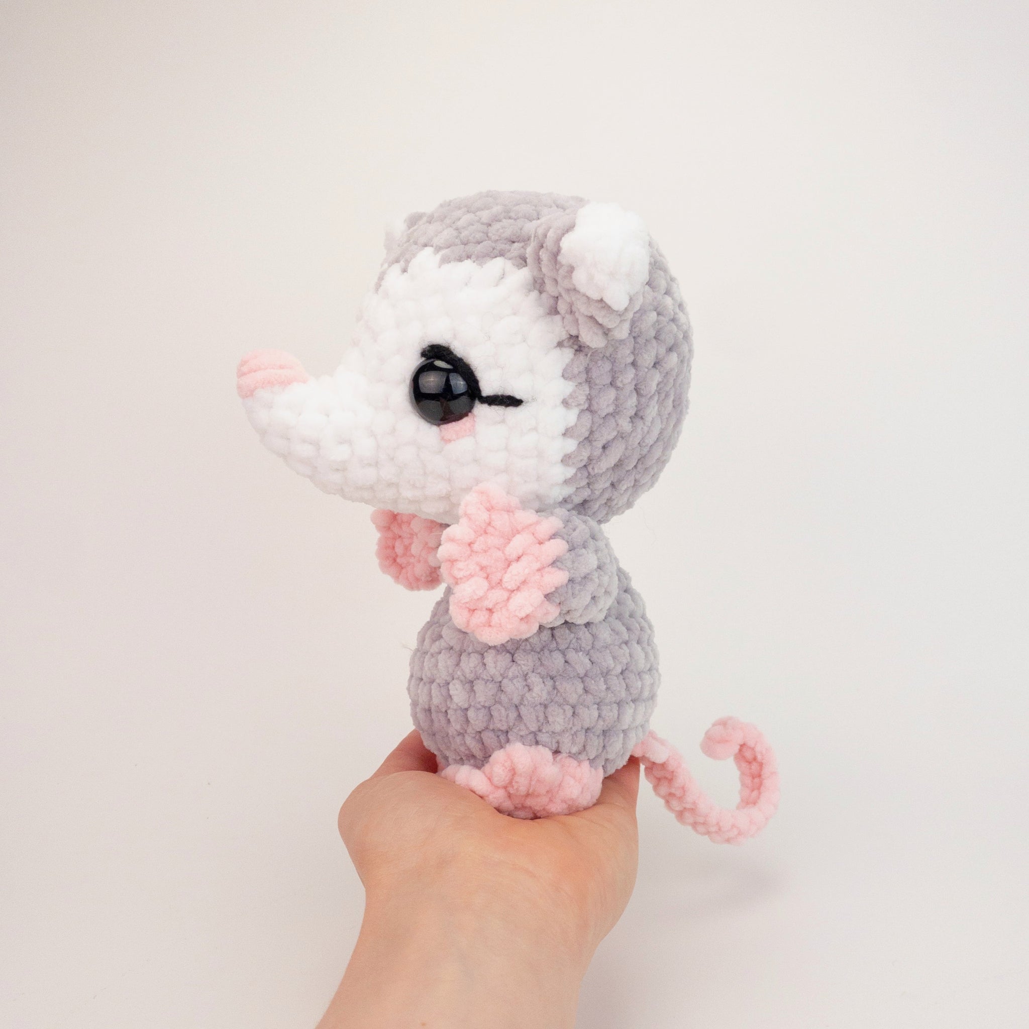 Plush Polly the Possum – Theresas Crochet Shop
