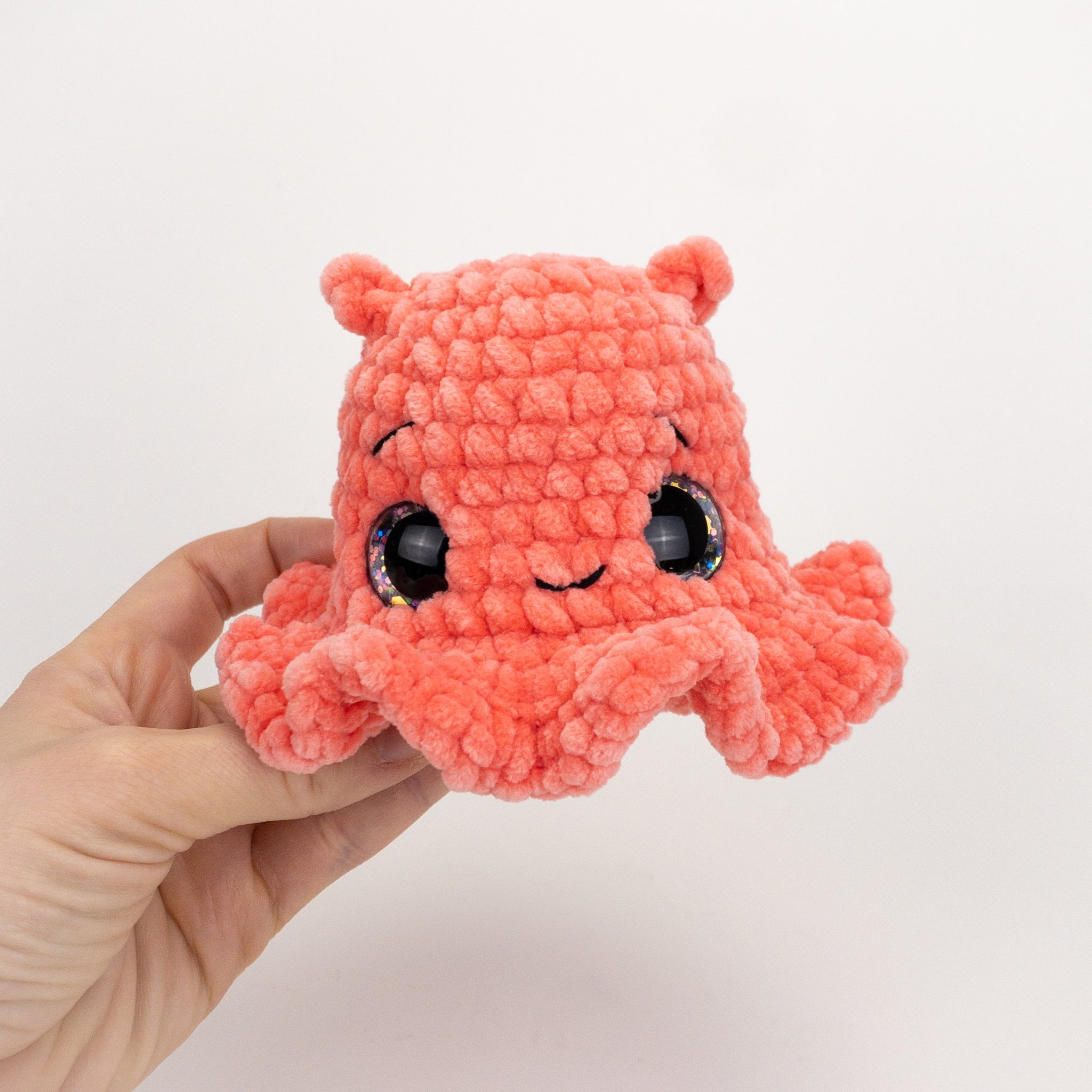 Dora the Dumbo Octopus - NO SEW – Theresas Crochet Shop