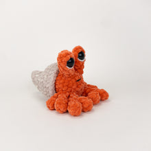 Load image into Gallery viewer, Plush Horatio the Hermit Crab
