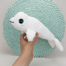 Load image into Gallery viewer, 4 Plush Patterns Pack - Beluga, Hammerhead, Shark, and Whale Shark
