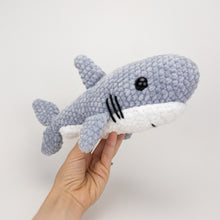 Load image into Gallery viewer, 4 Plush Patterns Pack - Beluga, Hammerhead, Shark, and Whale Shark

