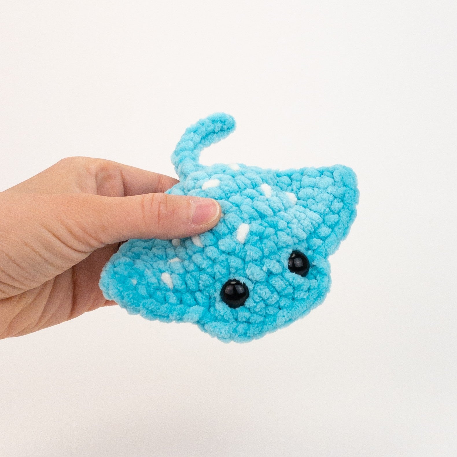 Plush Rory the Mini Ray - NO SEW – Theresas Crochet Shop