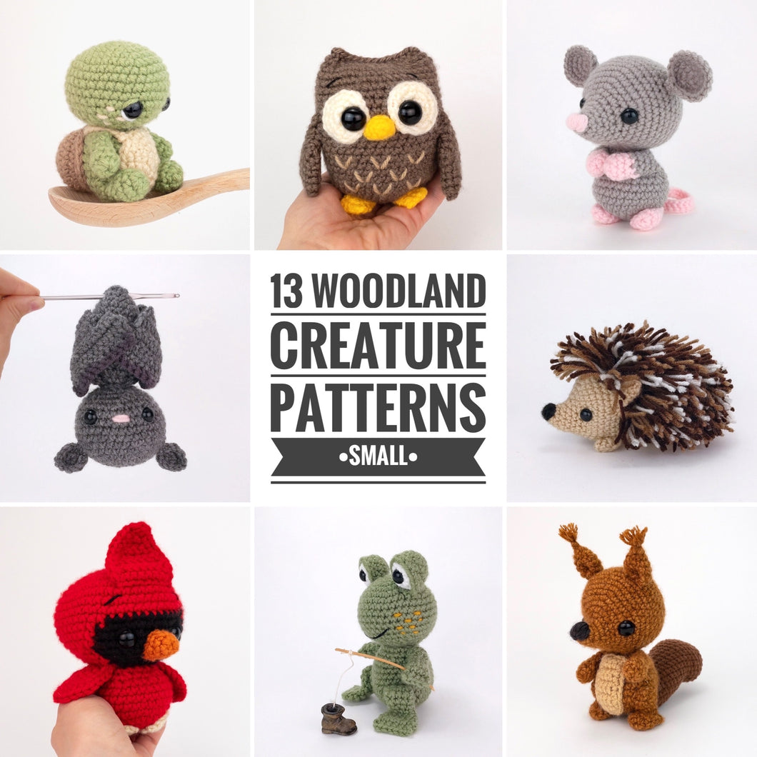 13 Small Woodland Animals - Pattern Pack