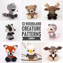 Load image into Gallery viewer, 13 Large Woodland Animals - Pattern Pack
