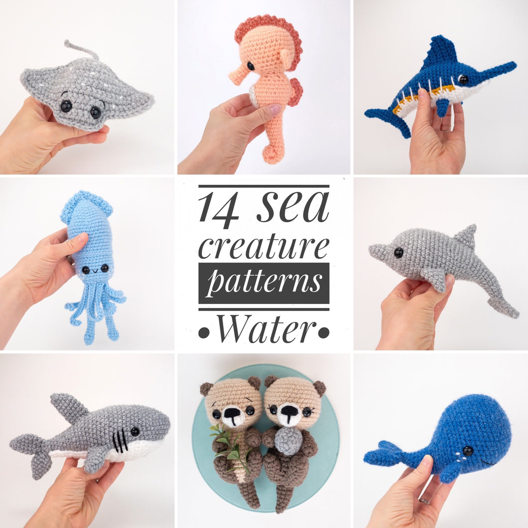 14 Sea Creatures - Pattern Pack