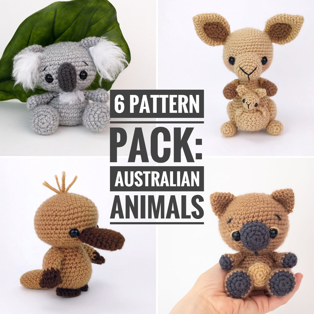 Pattern Pack - 6 Australian Animals