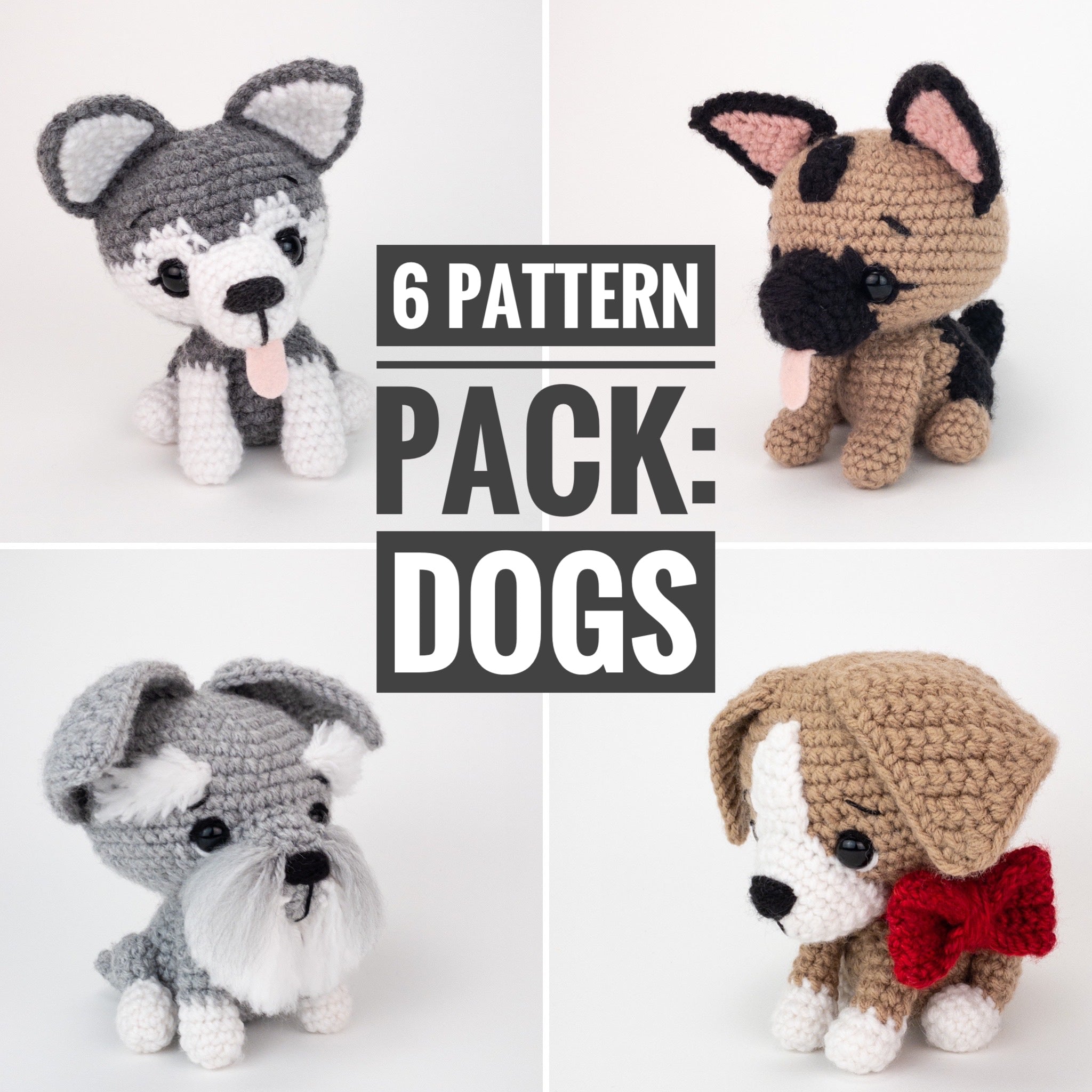 Chic Dog Pattern Dog Pattern