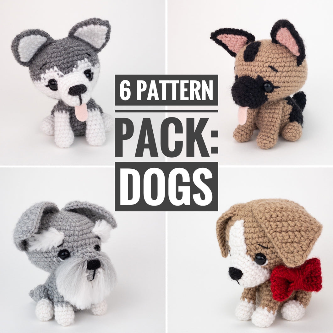 Pattern Pack - 6 Dogs