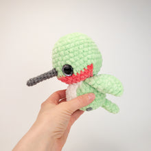 Load image into Gallery viewer, Plush Honey the Hummingbird
