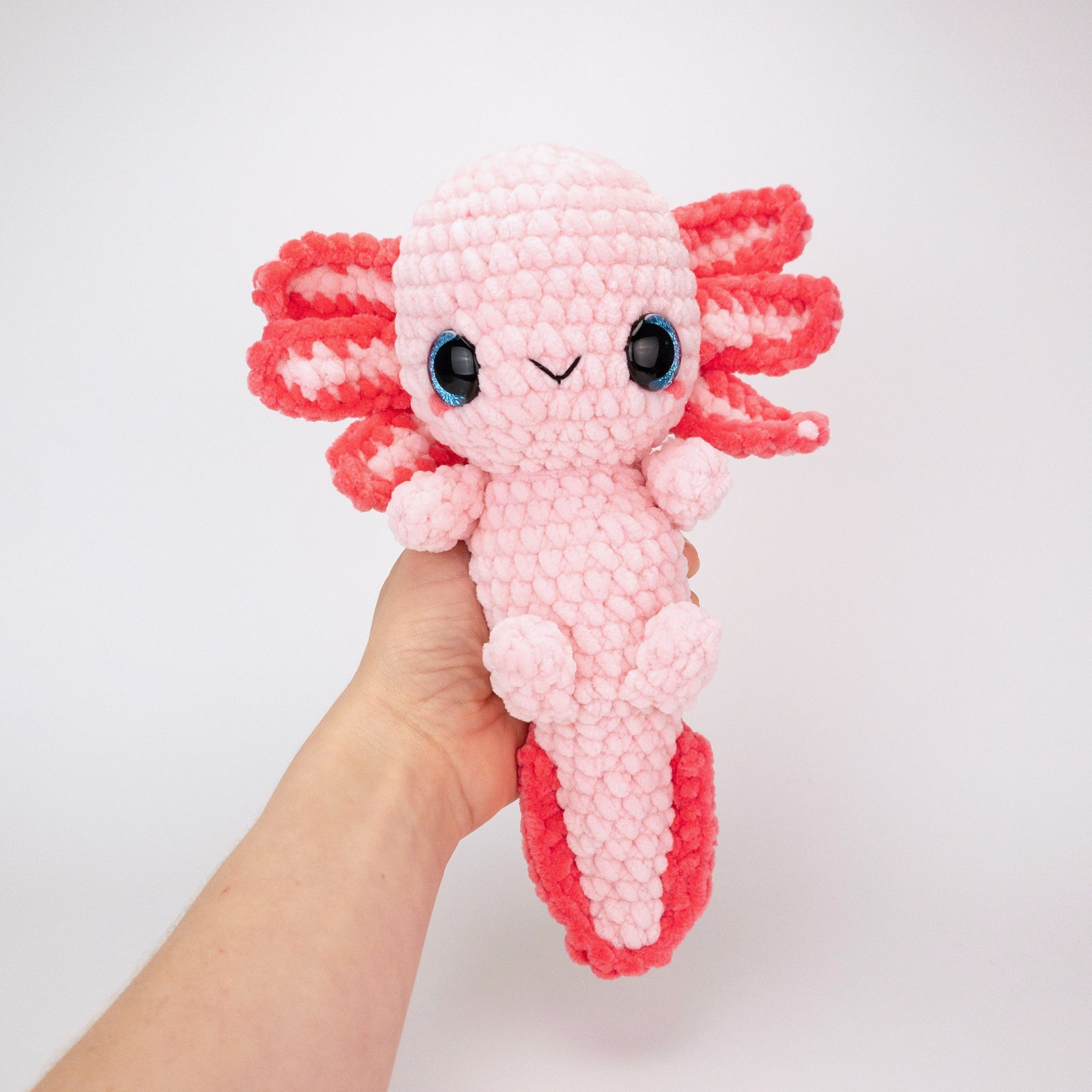 Plush Annie the Axolotl – Theresas Crochet Shop