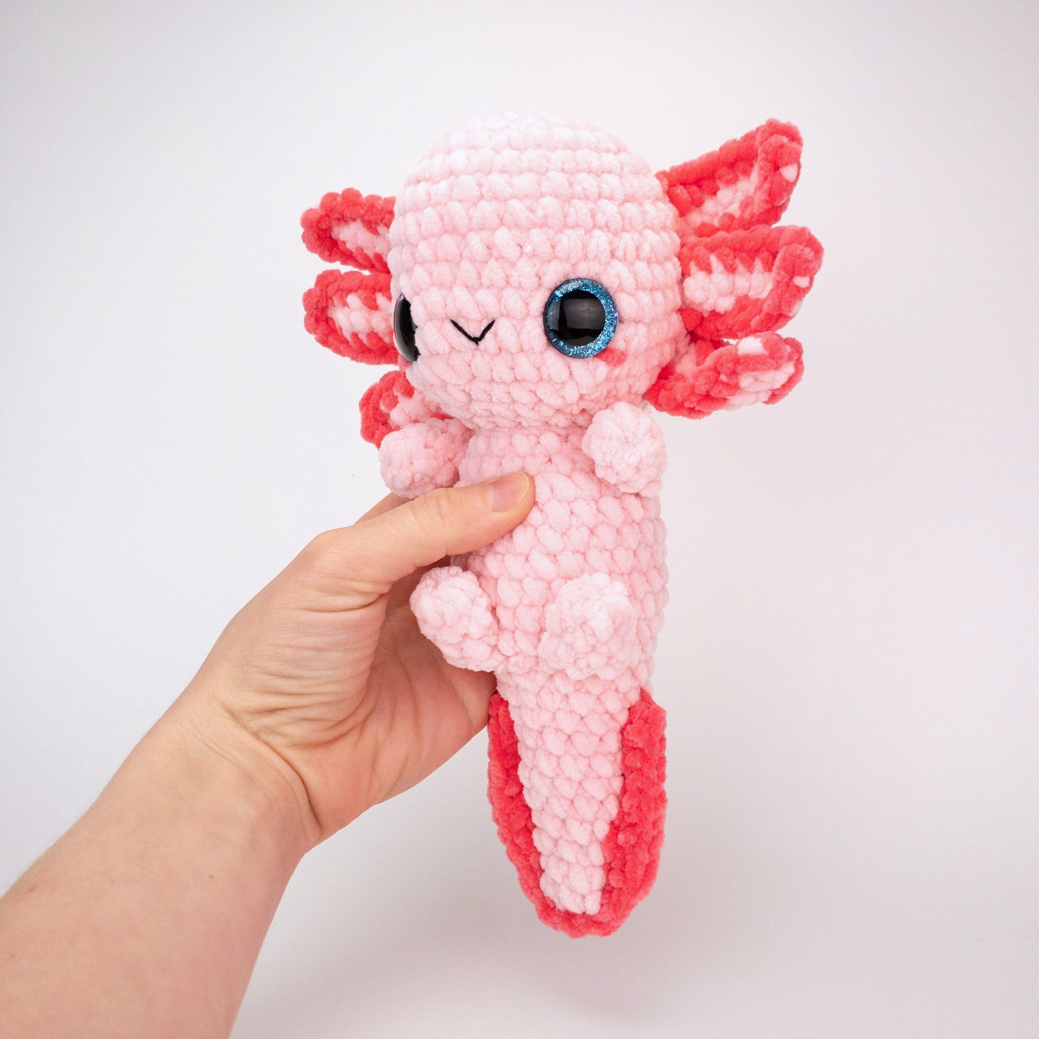 Plush Annie the Axolotl – Theresas Crochet Shop