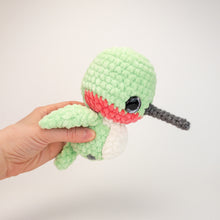 Load image into Gallery viewer, Plush Honey the Hummingbird
