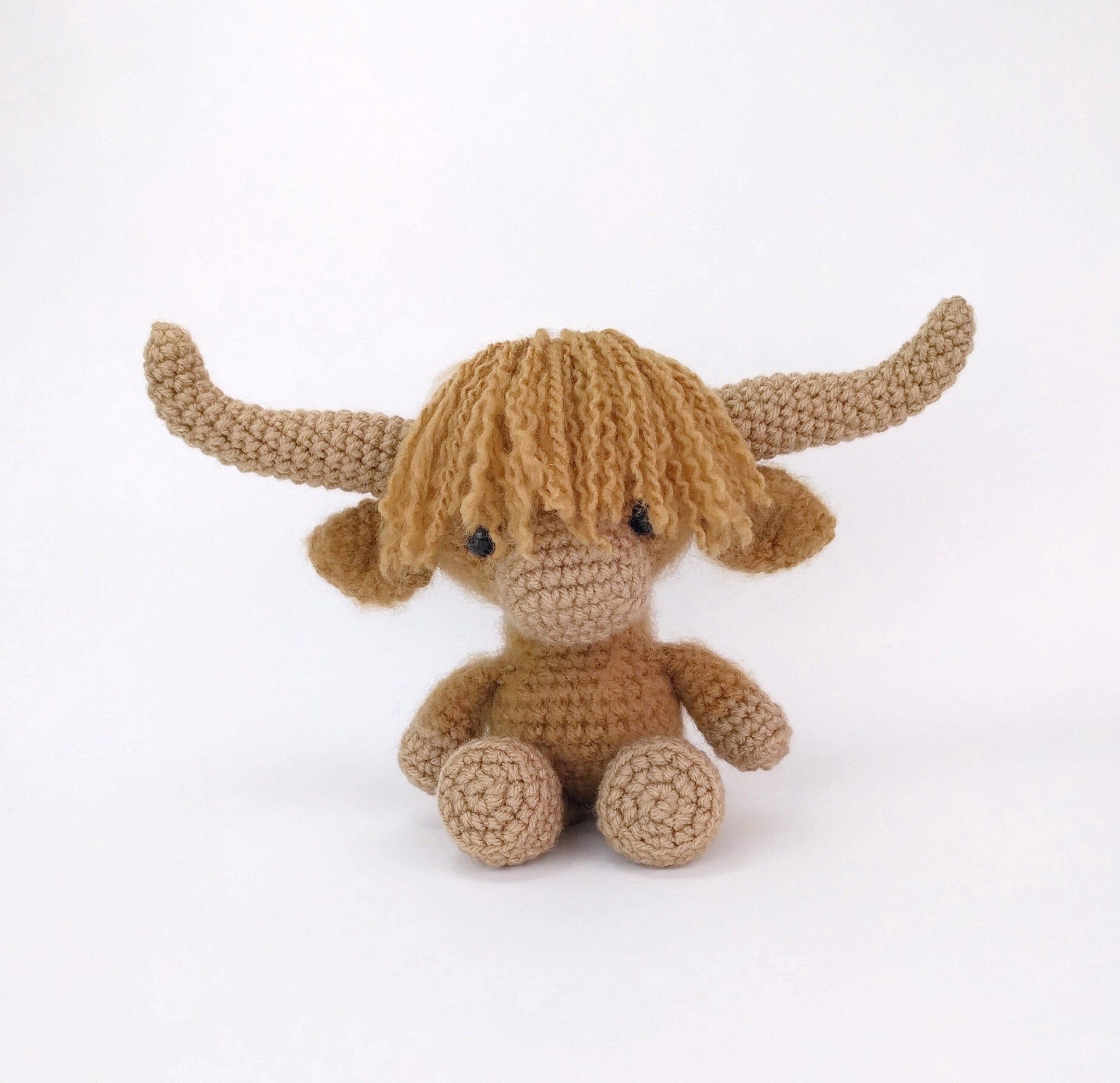 Cute Amigurumi Highland Cow Crochet Pattern