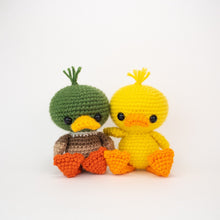 Load image into Gallery viewer, Dilly and Mallard the Duck Friends
