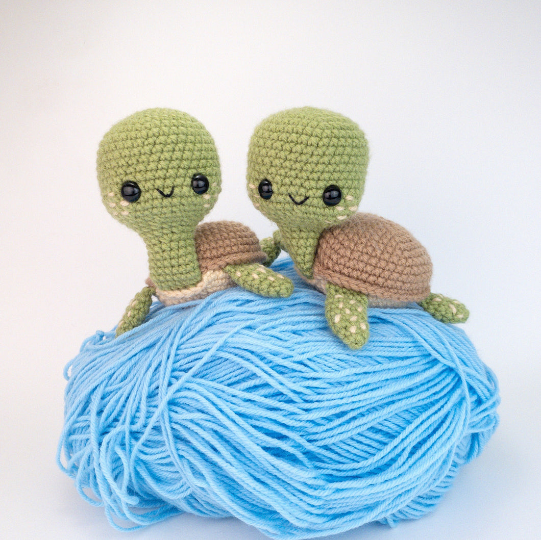 Shelldon and Shellby the Sea Turtles